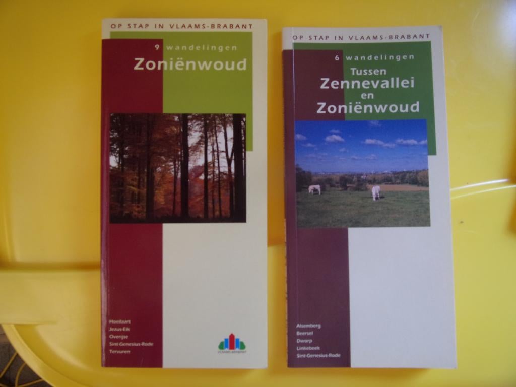 Op stap in Vlaams-Brabant.(2 boekjes voor 5 euro), Ophalen of Verzenden, Zo goed als nieuw