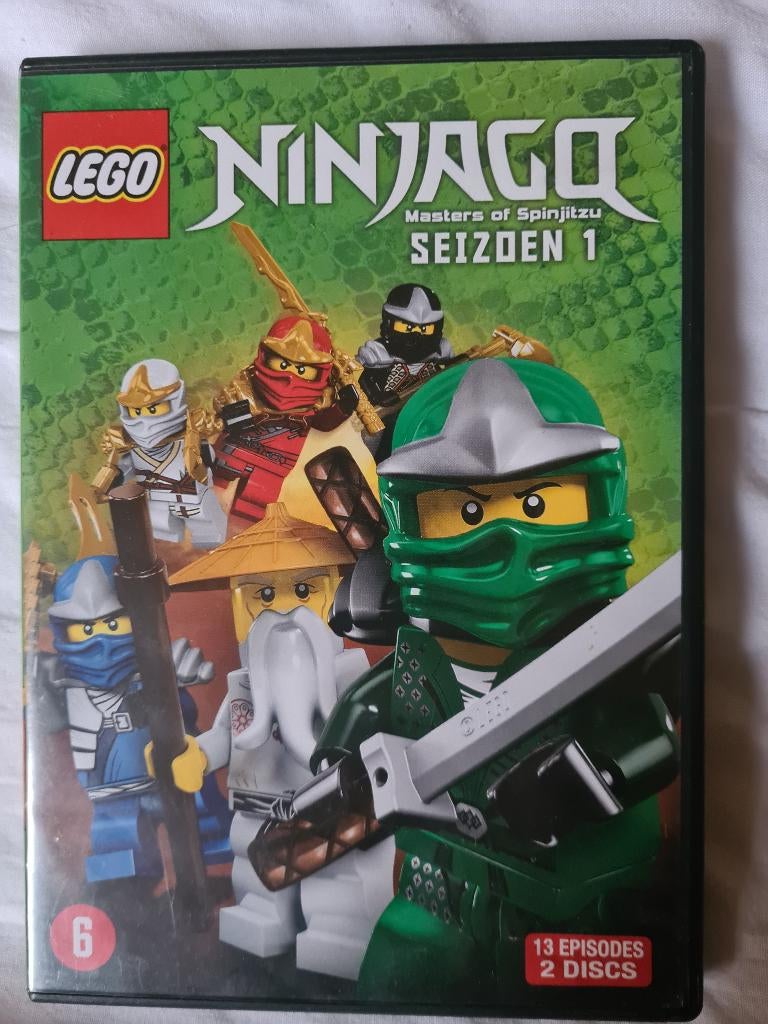 DVD Lego Ninjago - Masters of Spinjitzu, Cd's en Dvd's, Tekenfilm, Overige soorten, Ophalen of Verzenden, Zo goed als nieuw