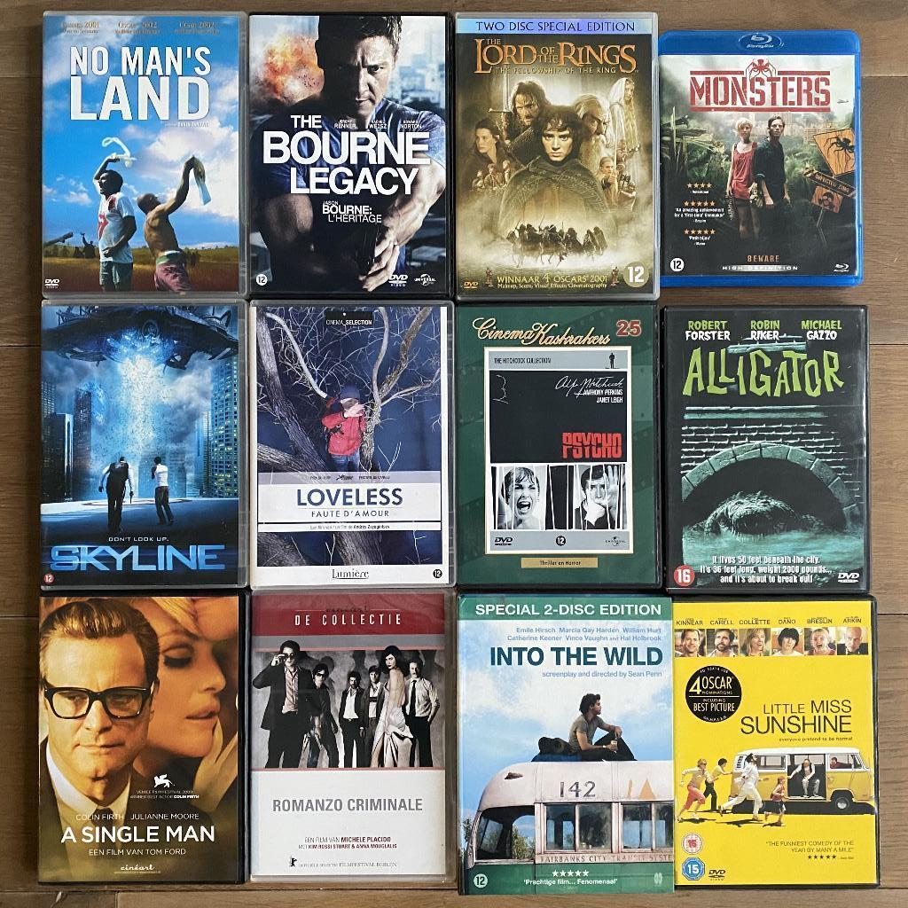 DVD COLLECTIE UITVERKOOP - 206 titels, Cd's en Dvd's, Ophalen of Verzenden, Zo goed als nieuw
