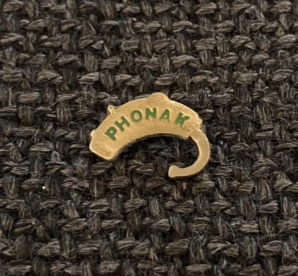 PIN - PHONAK - HOORTOESTELLEN, Envoi, Utilisé, Marque, Insigne ou Pin's
