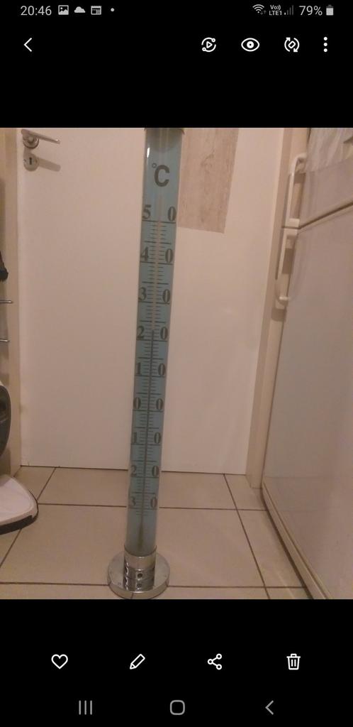 Vinted design thermometer, Ophalen of Verzenden, Zo goed als nieuw