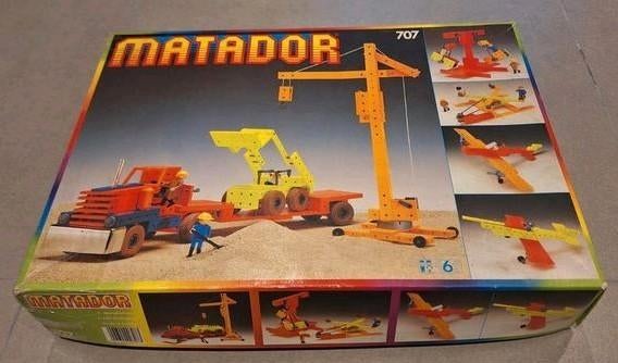 Matador 707 bouwdoos, Ophalen