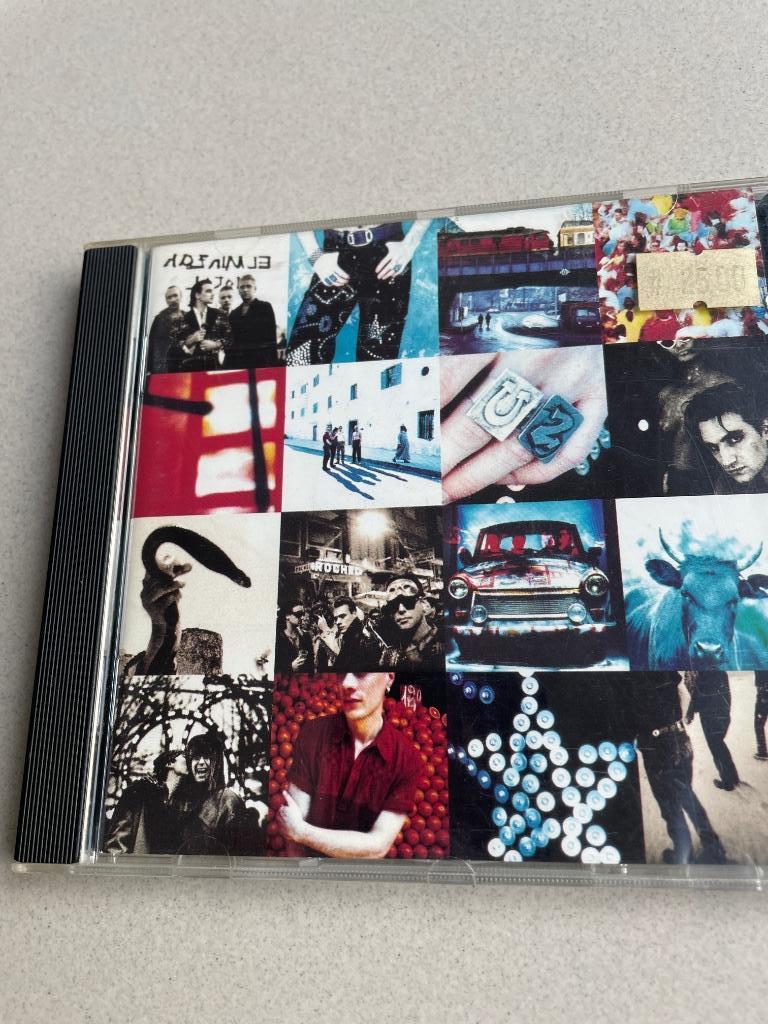 CD ‘Achtung Baby’ (1991) van U2, Cd's en Dvd's, Ophalen, Zo goed als nieuw, Poprock