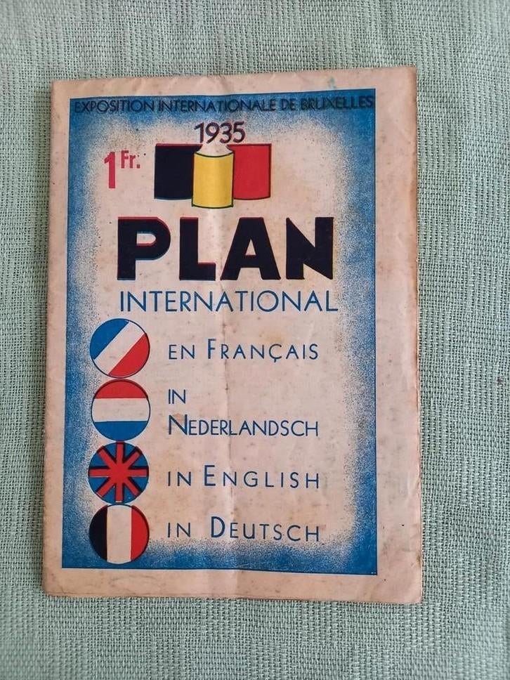 Plan wereldtentoonstelling Brussel 1935., Ophalen