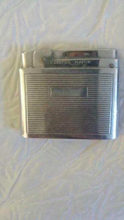 Briquet Silver Match, Verzamelen, Ophalen of Verzenden, Gebruikt, Aansteker