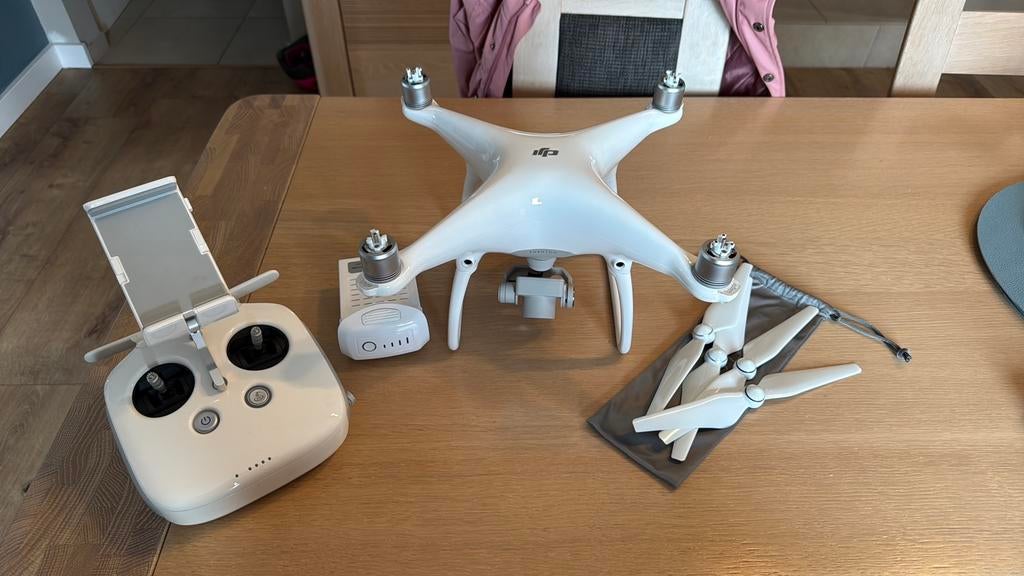Drone DJI Phantom 4 avec 1 batterie, Gebruikt, Quadcopter of Multicopter, Met camera, Ophalen