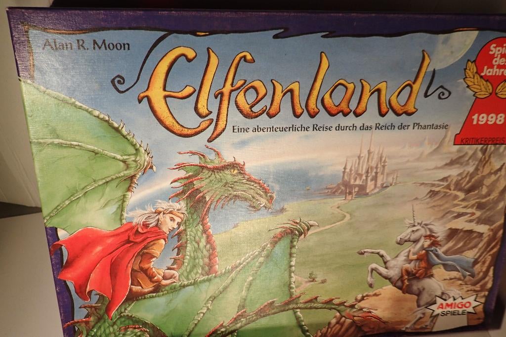 Elfenland Amigo bordspel gecontroleerd, compleet goede staat, Ophalen of Verzenden, Gebruikt, Amigo
