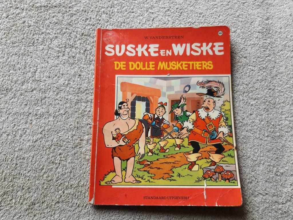 Suske en Wiske.89.De dolle musketiers., Boeken, Stripverhalen, Eén stripboek, Ophalen of Verzenden, Gelezen