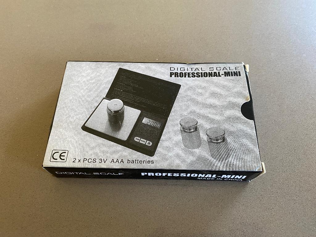 Balance de précision Digital Scale Professional-Mini, Enlèvement ou Envoi, Plus fin que 1 gramme, Neuf, Moins de 10 kg