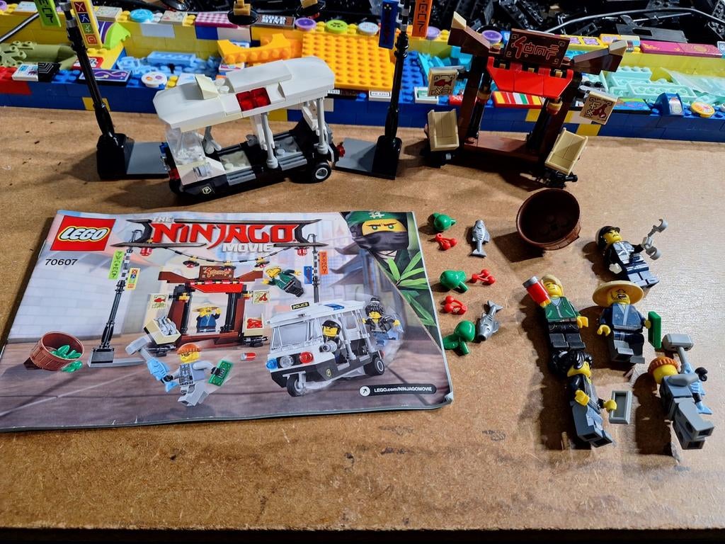 LEGO NINJAGO City Chase 70607, Ophalen of Verzenden, Gebruikt, Complete set, Lego