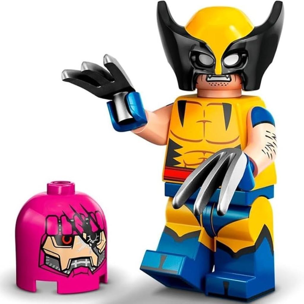 Lego Minifigures Marvel Disney Wolverine X-men, Verzenden, Zo goed als nieuw, Complete set, Lego