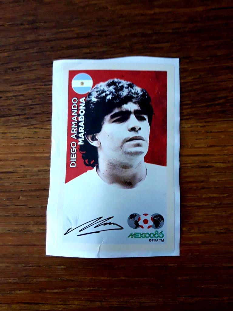 Panini Maradona cola sticker WK Russia 2018 Austria Edition, Ophalen of Verzenden, Nieuw