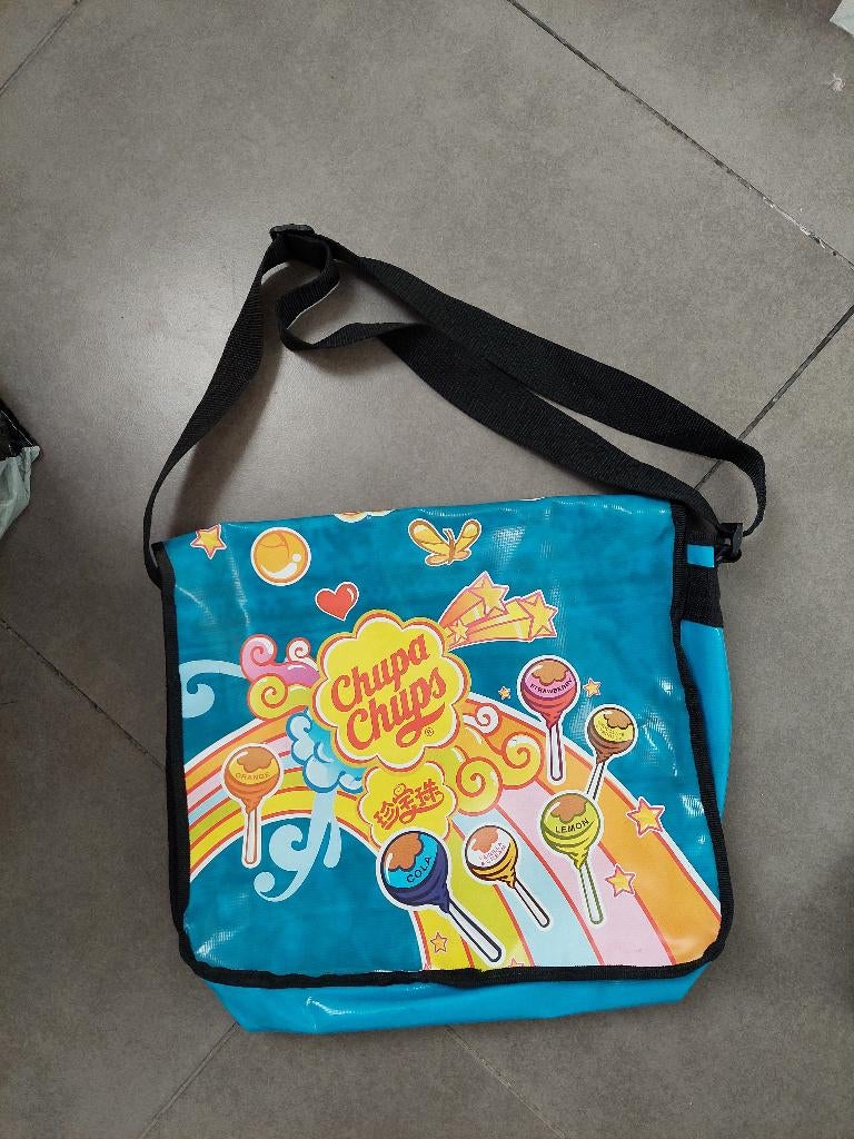 Sac à bandoulière Cartable Chupa Chups 38cm x 32cm x 10cm, Enlèvement, Utilisé, Autres marques