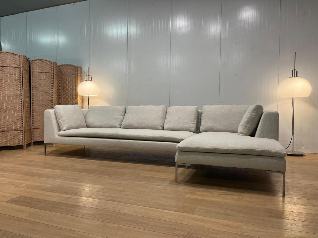 B&B Italia Charles canapé d’angle – Neuf rembourré (écru), Maison & Meubles, Neuf, Design Bankstellen B&B Italia, 150 cm ou plus