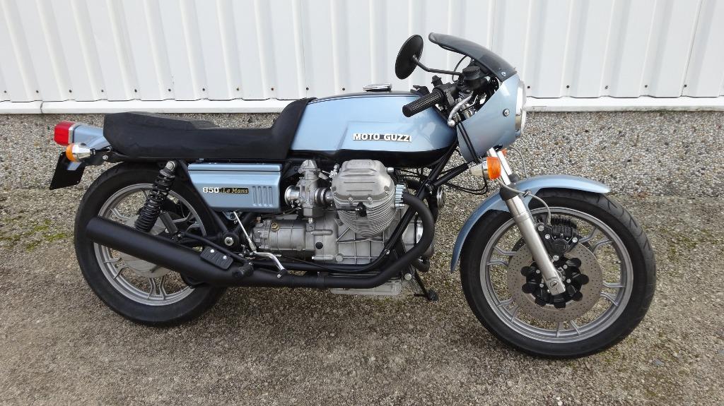 MOTO GUZZI, Motoren, 2 cilinders, 850 cc, Sport, Particulier