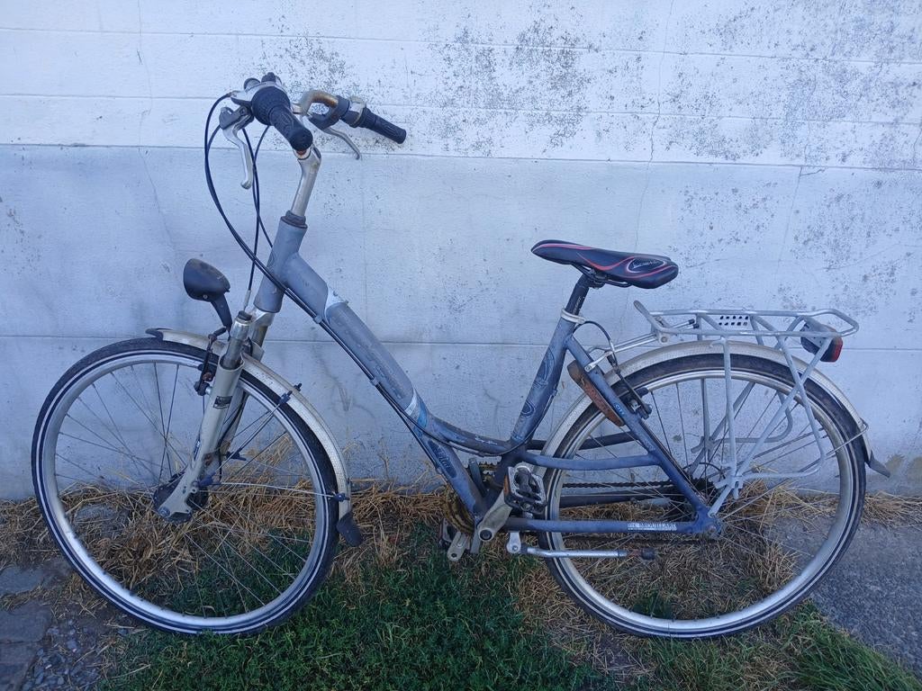 Damesfiets, Ophalen, Gebruikt