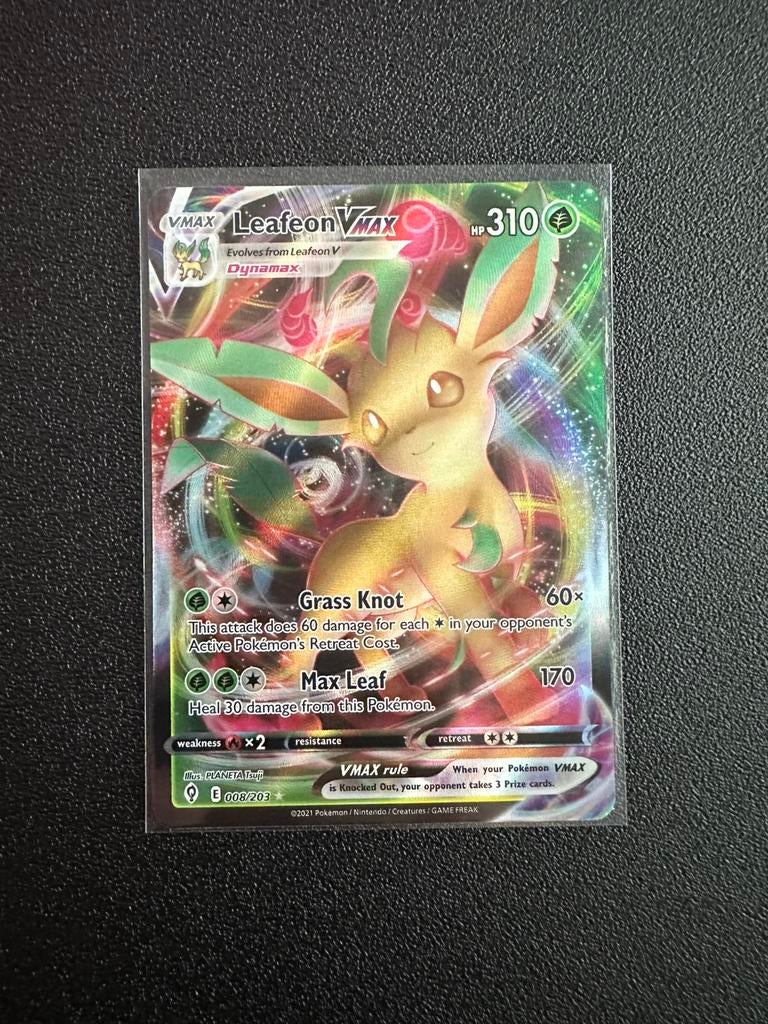 Leafeon vmax 8, Enlèvement ou Envoi, Neuf