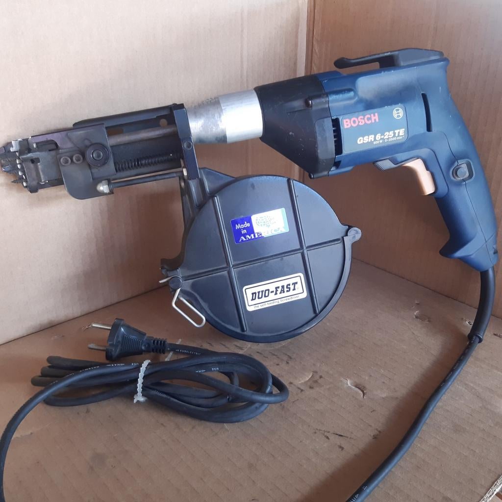 Visseuse Bosch/Duofast GSR 6-25TE, Bricolage & Construction, Outillage | Foreuses, Enlèvement ou Envoi