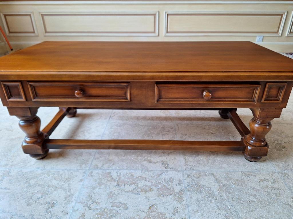 Salontafel kerselaar 60x120cm, Ophalen, Gebruikt, 100 tot 150 cm, Klassiek