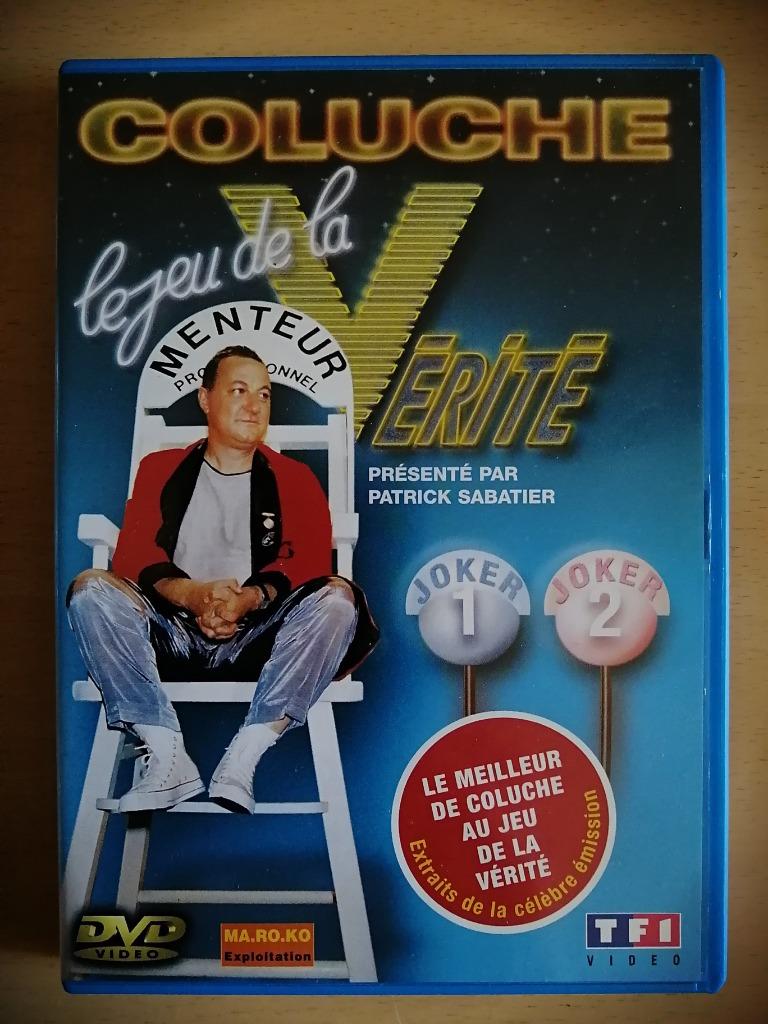 DVD Coluche - Le jeu de la vérité - Patrick Sabatier, CD & DVD, DVD | TV & Séries télévisées, Comme neuf, Non fictionnel, Enlèvement ou Envoi