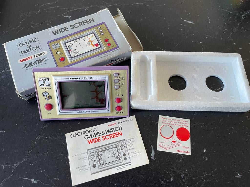 Jeu&Regarder Snoopy Tennis, Enlèvement ou Envoi, Comme neuf