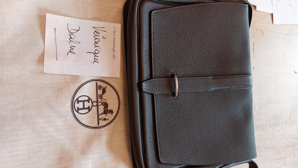 Sac Steve light junior Hermès, Bijoux, Sacs & Beauté, Porte-monnaie & Portefeuilles, Comme neuf, Autres marques, Brun, Enlèvement