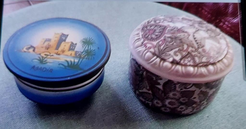2 boîtes pour bijoux ou autre, Enlèvement ou Envoi, Comme neuf