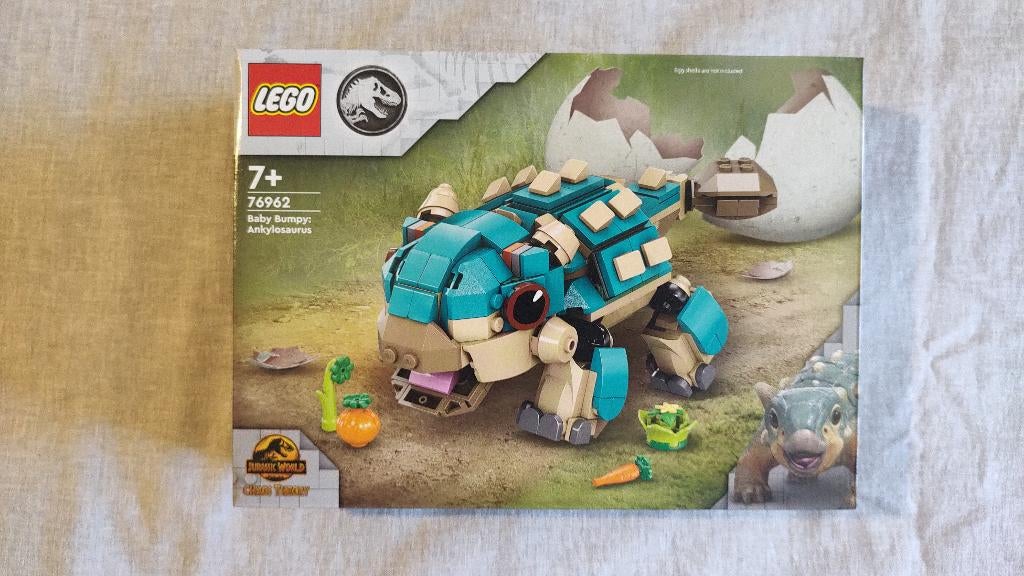 Lego Jurassic World 76962 – Baby Bumpy: Ankylosaurus, Kinderen en Baby's, Speelgoed | Duplo en Lego, Nieuw, Lego, Complete set