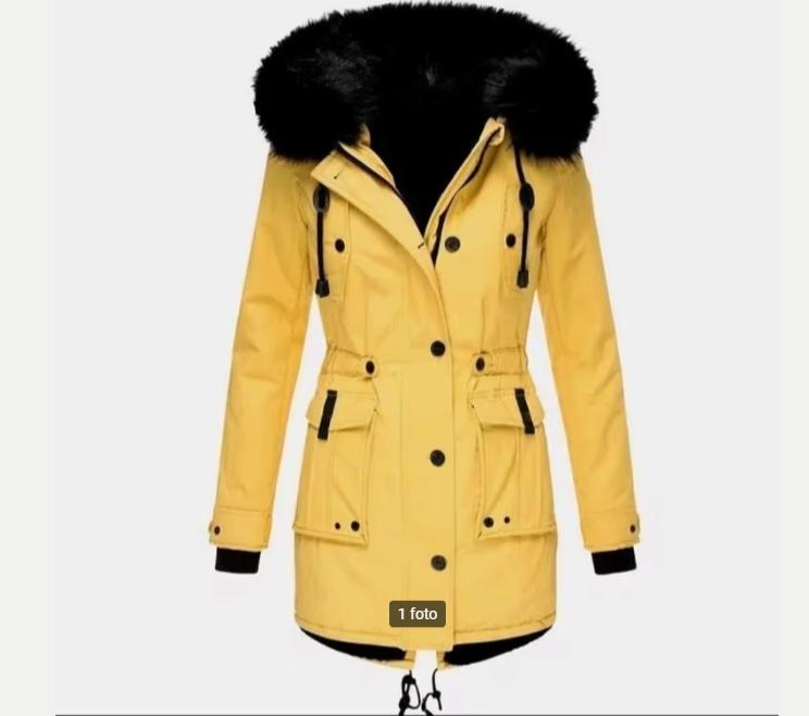 winterjas maat 36-38 (NIEUW), Vêtements | Femmes, Vestes | Hiver, Neuf, Taille 36 (S), Jaune, Enlèvement ou Envoi