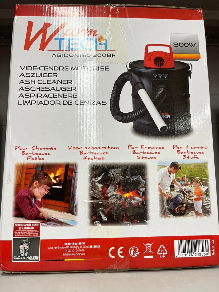 Aspiracenere, Electroménager