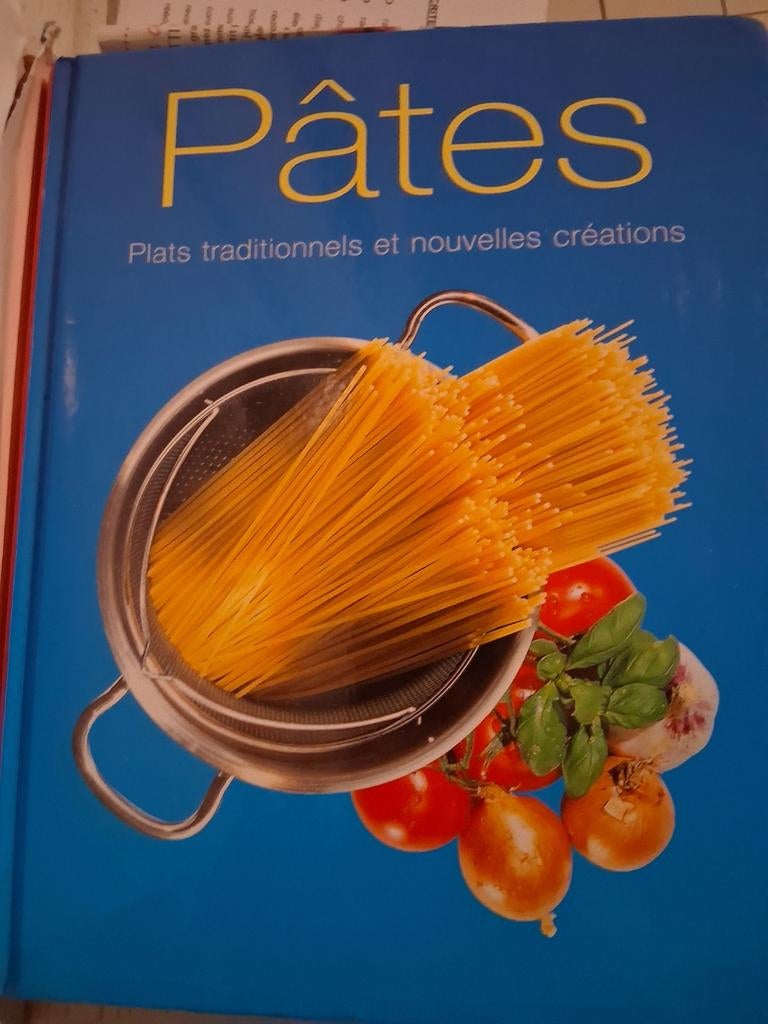 Livre recettes pâtes, Ophalen
