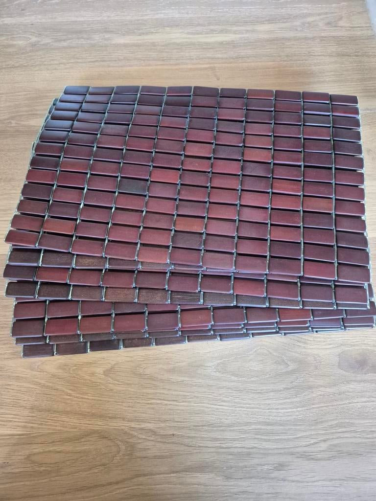 Placemats hout, Ophalen of Verzenden
