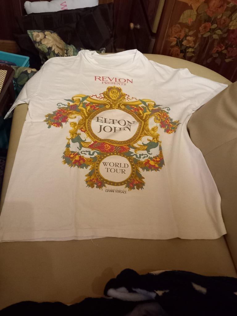 T-Shirt van Elton John, Ophalen of Verzenden, Zo goed als nieuw, Shirt, Versace