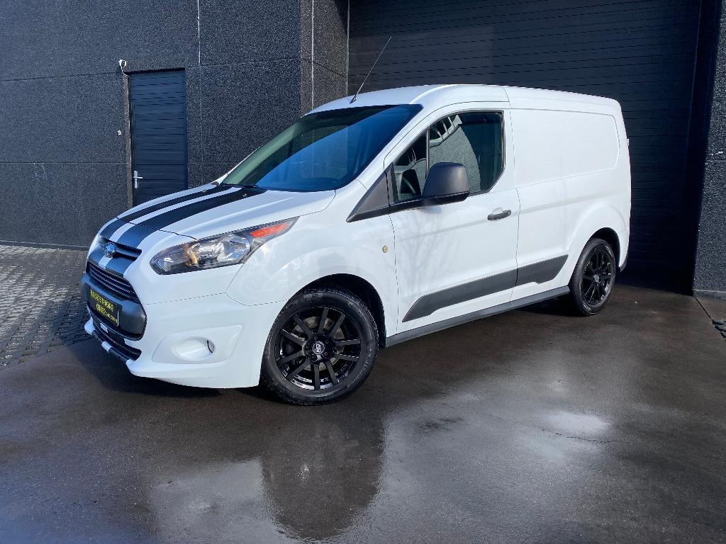 ford transit connect 1.5tdci - btw inclusief - gekeurd, Auto's, Stof, 4 cilinders, Wit, Bedrijf