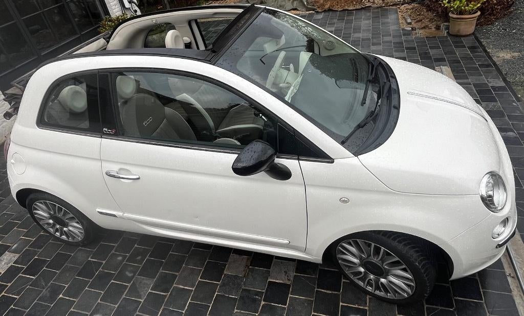 Perfect onderhouden Fiat 500 Cult Cabrio, Auto's, Fiat, Voorwielaandrijving, 1018 kg, Euro 6, 4 cilinders