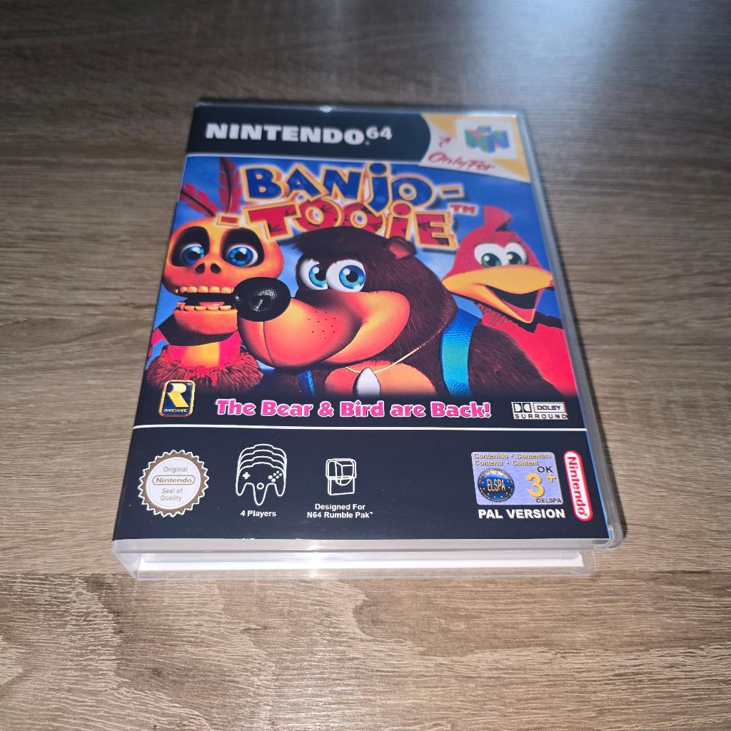 Banjo Tooie N64 Game Case (3), Verzenden, Zo goed als nieuw