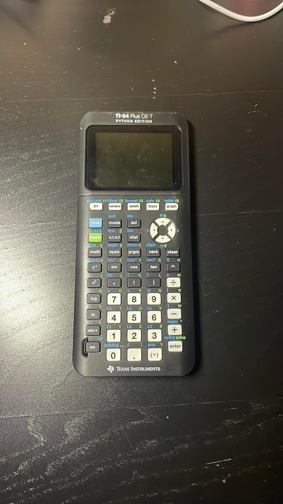 TI-84 Plus CE-T python edition, Diversen, Ophalen of Verzenden, Zo goed als nieuw