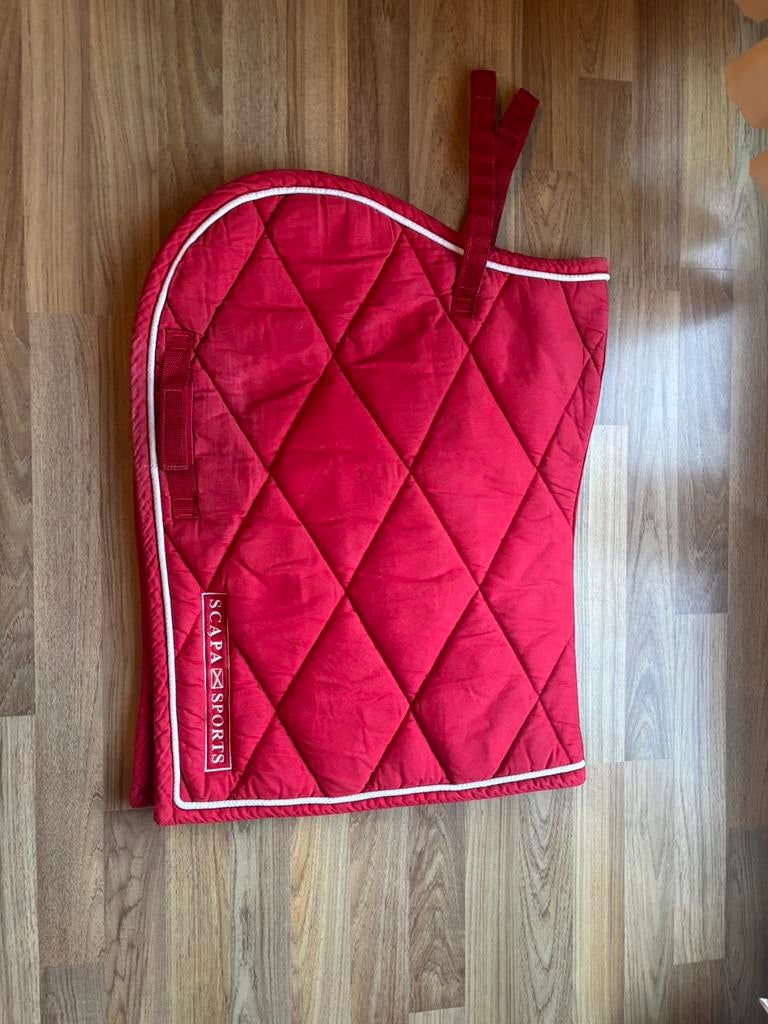 Rode scapa zadeldoek, Dieren en Toebehoren, Ophalen, Gebruikt
