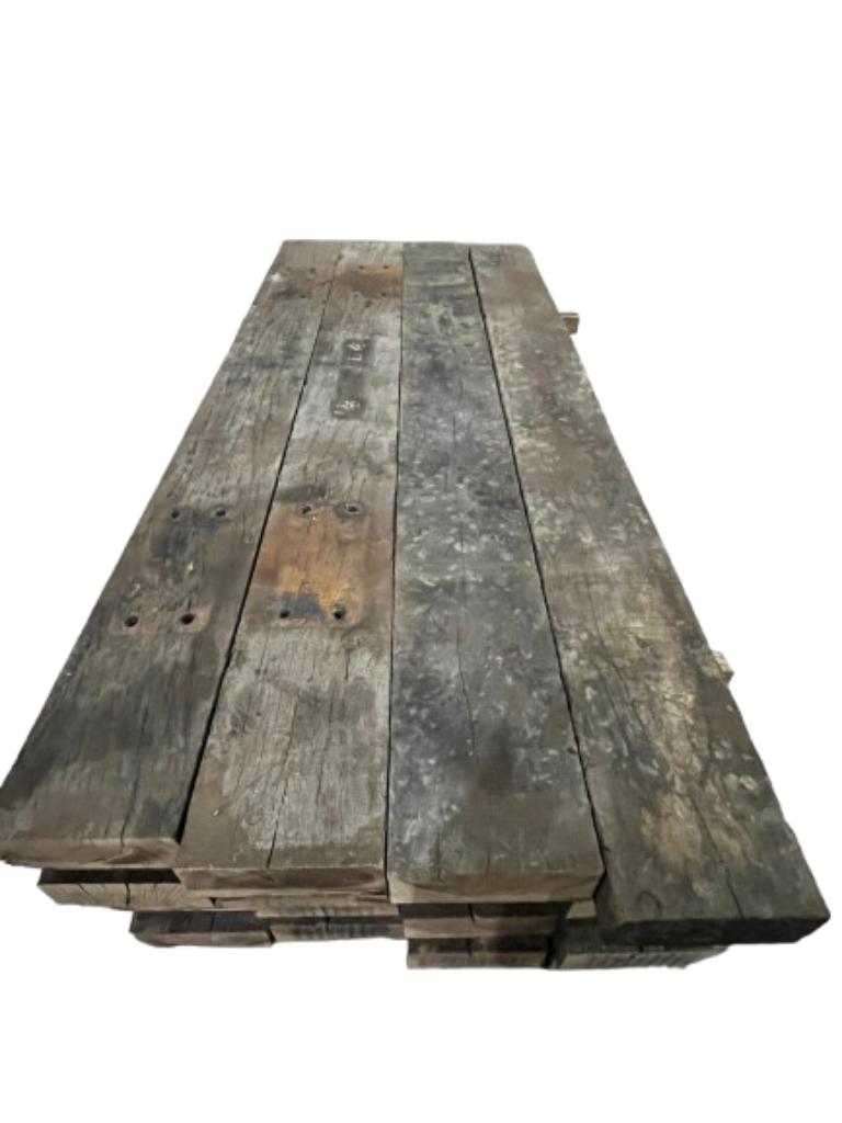 Eiken planken | Spoorplanken | recup hout | Oude eik, Ophalen of Verzenden, Nieuw, Eiken, Plank