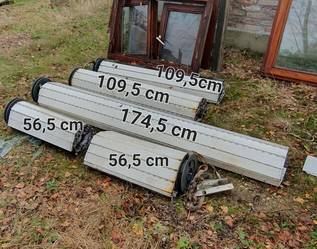 Rolluiken  PVC, Enlèvement