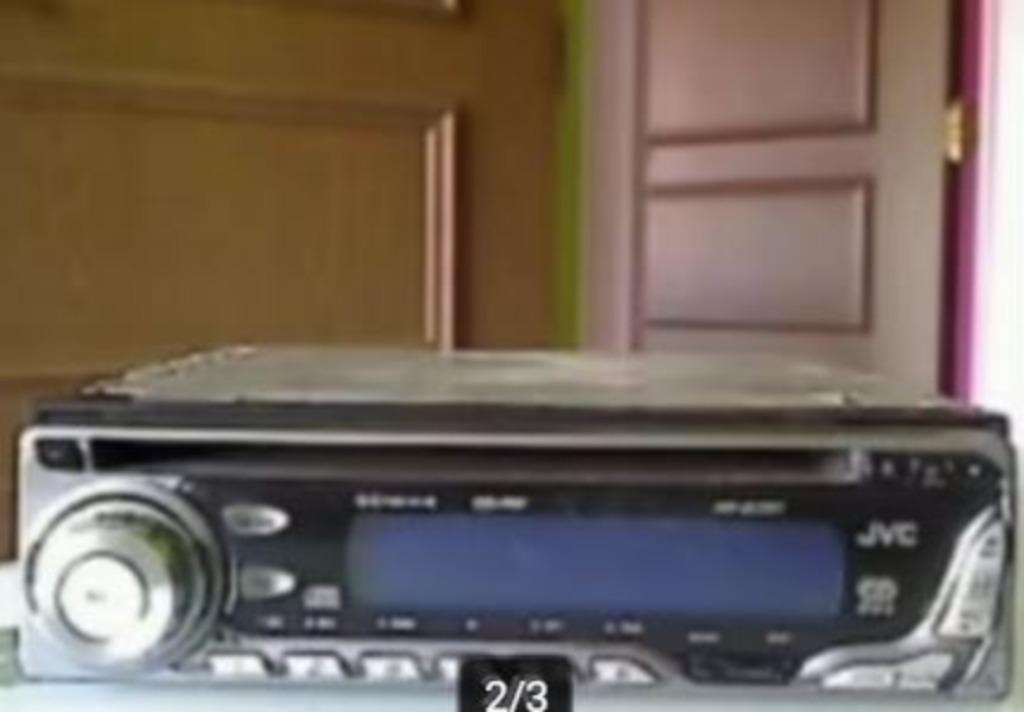 JVC KD-G201 oldtimerradio, Ophalen of Verzenden, Gebruikt