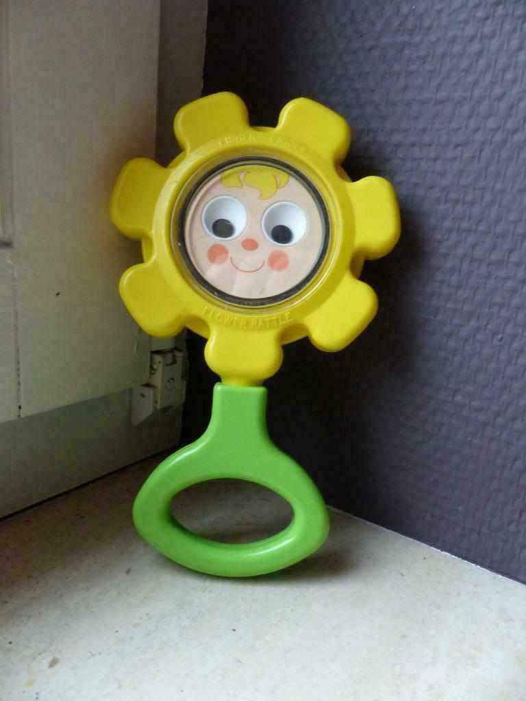 Vintage Fisher Price rammelaar, Kinderen en Baby's, Speelgoed | Fisher-Price, Ophalen of Verzenden, Gebruikt, Rammelaar