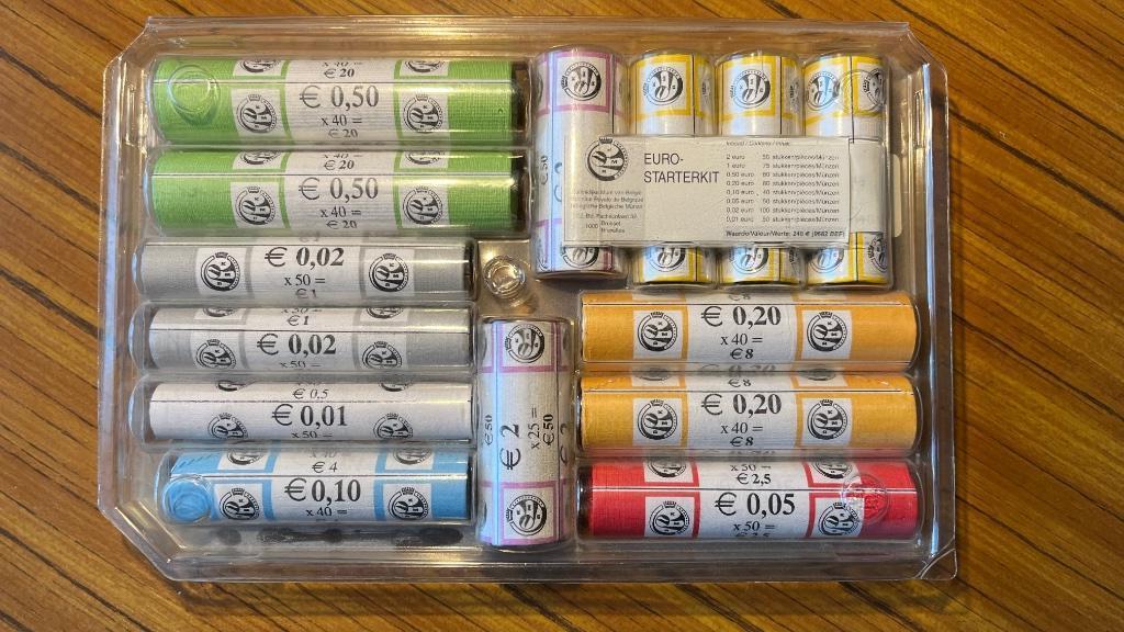 *** BELGIQUE EURO STARTER KIT 14 ROULEAUX ***, Enlèvement ou Envoi, Neuf
