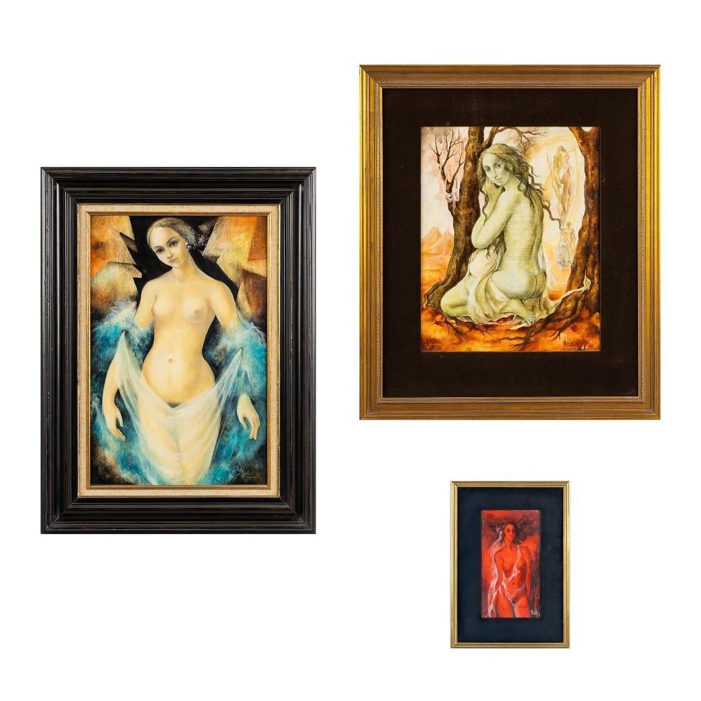 Schilderijen Michèle Broeders, Antiek en Kunst, Ophalen