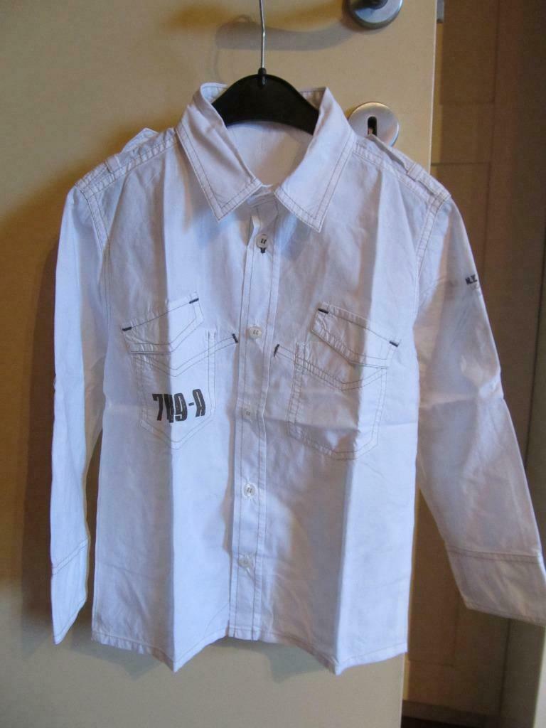 Hemd Eerste Communie Maat 116 Gymp, Enlèvement ou Envoi, Comme neuf, Garçon, Chemise ou Chemisier