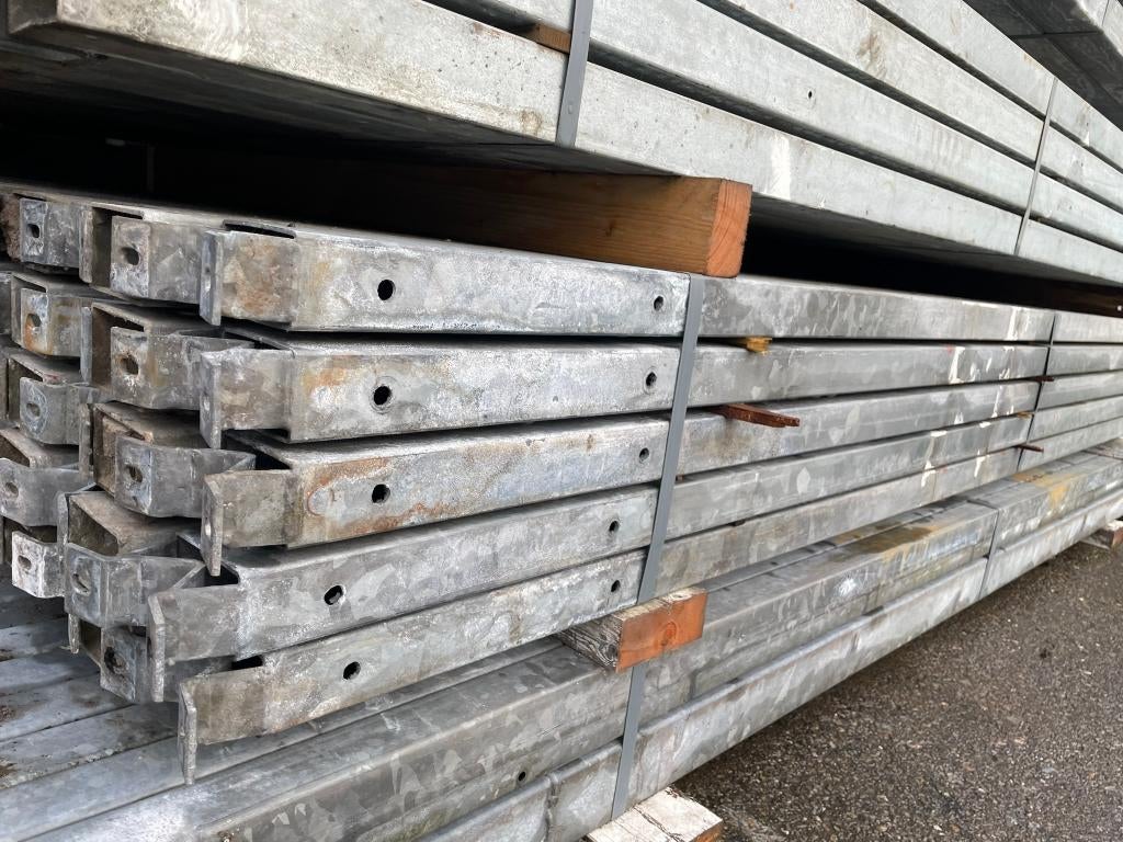 Kokerprofielen 80x50x2mm | Lengte: 2820 mm, Ophalen of Verzenden, Gebruikt, Metaal, Overige typen