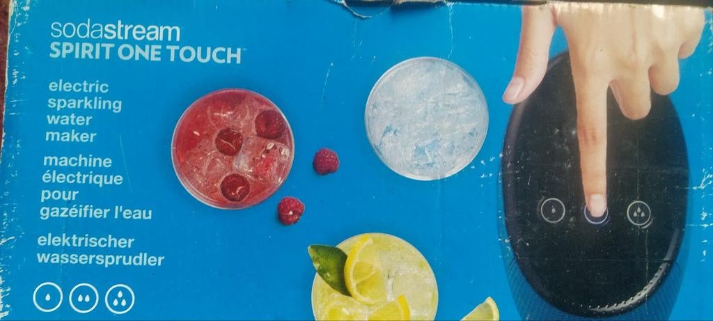 Soda stream one touch. Doos nooit open gemaakt., Ophalen