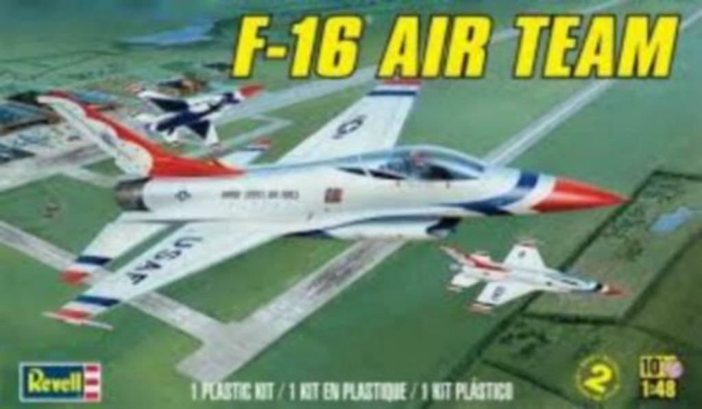 REVELL MONOGRAM 85-5326 F-16 air team échelle 1/48, Hobby en Vrije tijd, Revell, Nieuw, Ophalen of Verzenden, Groter dan 1:72