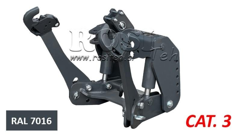 KIT RELEVAGE HYDRAULIQUE AVANT CAT2 POUR TRACTEUR 2500KG, Autos : Divers, Prises, Envoi, Neuf, Hydraulique, Prise de ciseaux
