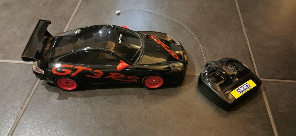 Voiture téléguidée Porsche gt3 rs Nikko, Enlèvement ou Envoi, Utilisé